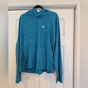 Blue Hooded Long Sleeve Top Dare2B